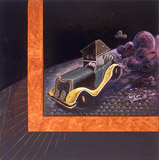 La conduite automobile-maison
