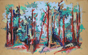 Forêt Oilpicture