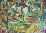 Peinture à l'huile forêt