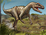 Allosaurus - photoshop retouche