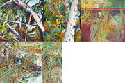 Allemand Automne 1989 - Peinture à l'huile