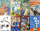 Munch a Marc - Moderne Cartoons